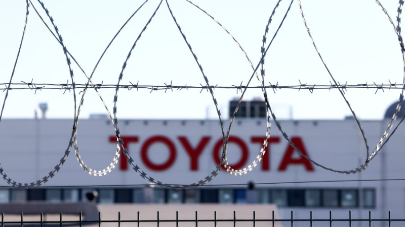 Завод Toyota в Санкт-Петербурге начал процедуру консервации