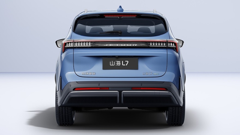 Гибридный Jetour Shanhai L7 с передком в стиле Li Auto выходит на рынок, ждём в России