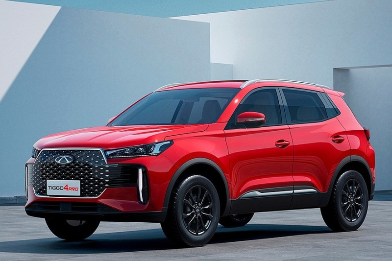 У рестайлингового Chery Tiggo 4 Pro оказалось два варианта дизайна