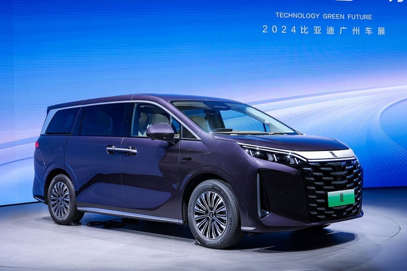 Минивэн BYD Xia: представлена серийная версия