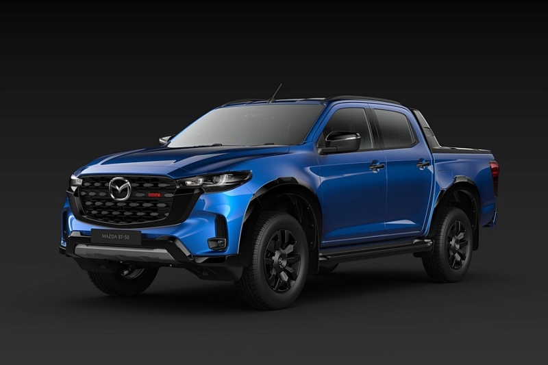 Рестайлинговый пикап Mazda BT-50 предложен с новыми дизелем и автоматом