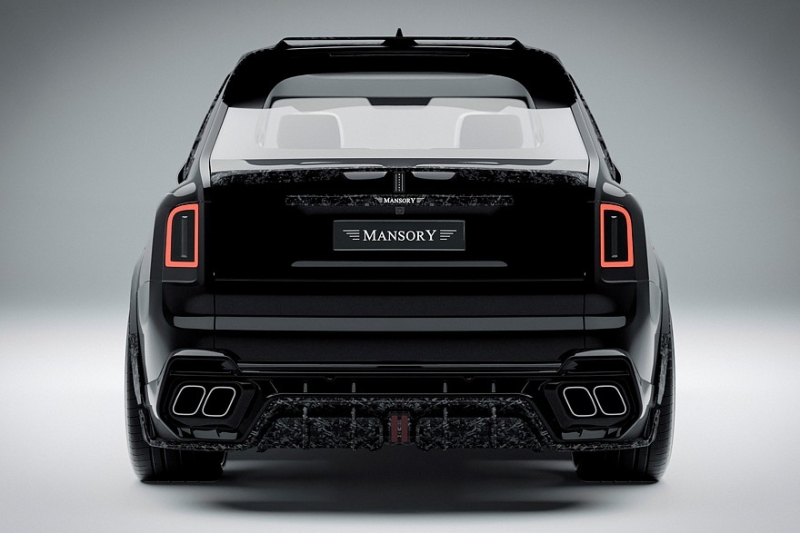 Обновлённый Rolls-Royce Cullinan от Mansory: больше мощности и карбоновый гротеск