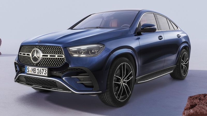 Второй рестайлинг Mercedes-Benz GLE Coupe: первые изображения