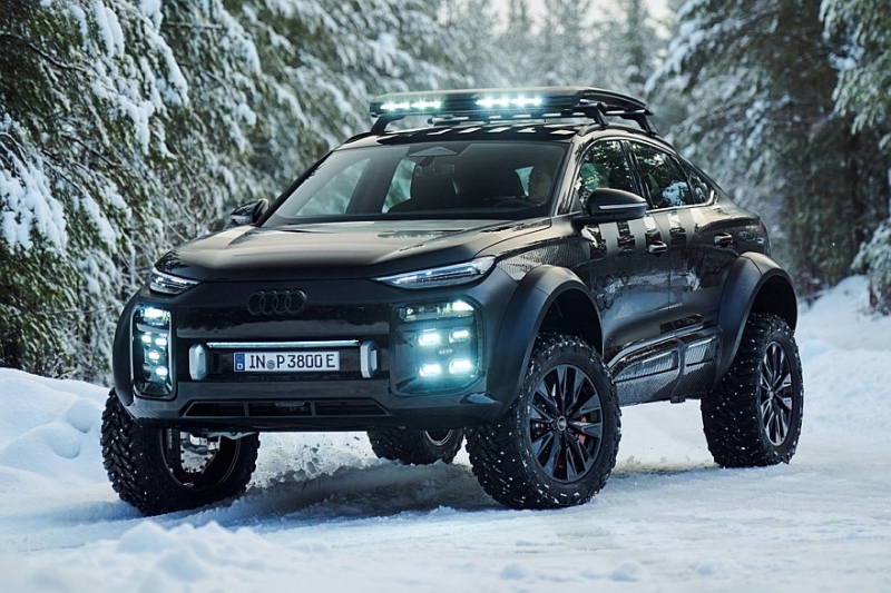 Audi рассекретила экстремальный Q6 e-tron offroad и ждёт реакции клиентов