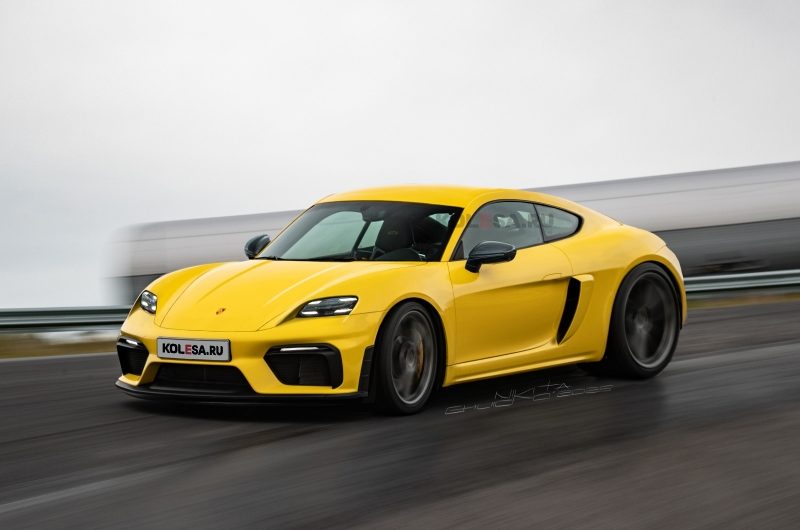 Новый Porsche Cayman: первые изображения