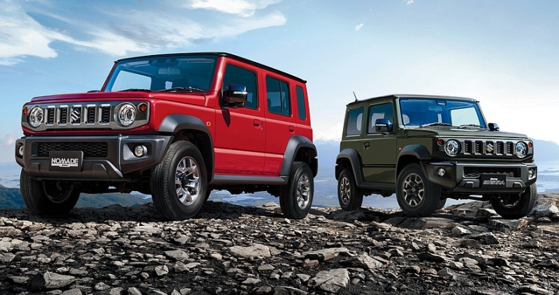 Пятидверный Suzuki Jimny Nomade приедет в Японию из Индии