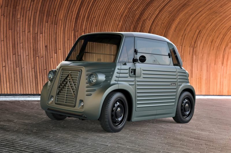 Гофрированный утёнок: представлен Citroen Ami, стилизованный под ретро-фургон