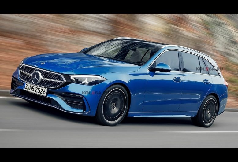 Mercedes-Benz готовит обновлённый C-Class Estate: первые изображения