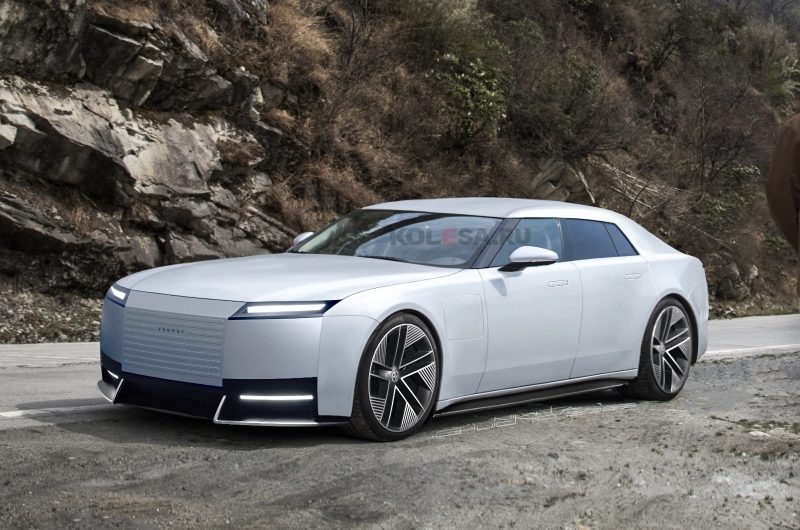 Новый флагманский седан Jaguar: первые изображения