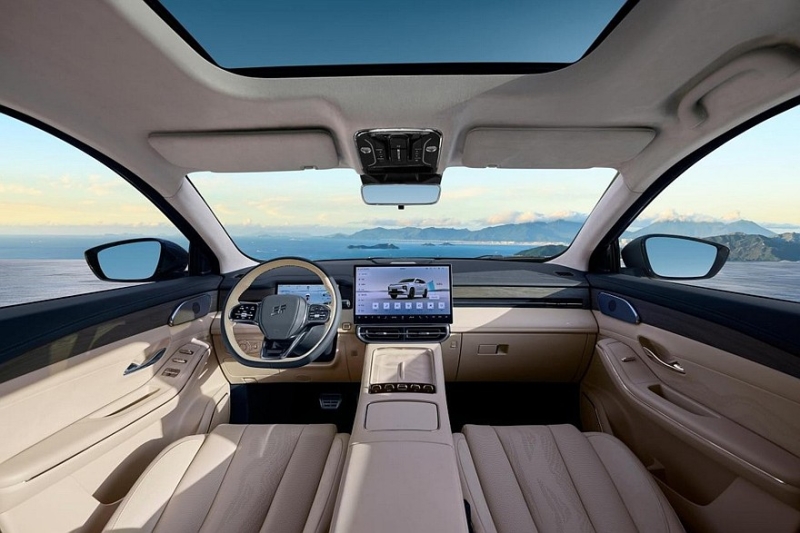 Jetour запускает продажи кроссовера Shanhai L9 с дизайном Li L9