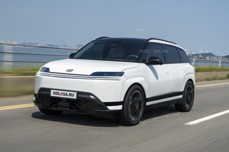 Новый кроссовер Hyundai: первые изображения