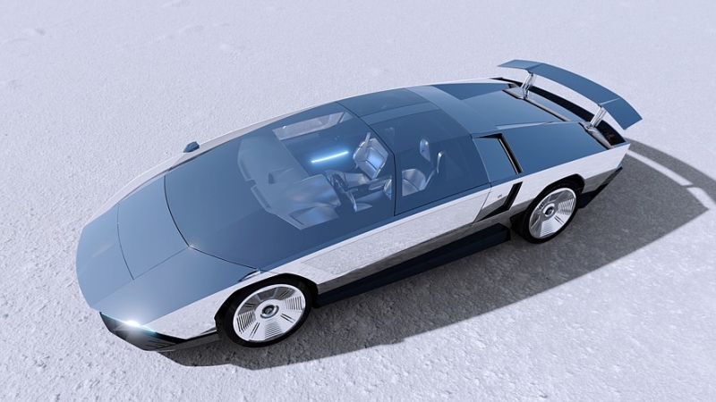 Суперкар Peralta S от Джуджаро отдаёт дань памяти концепту Maserati Boomerang из 1970-х