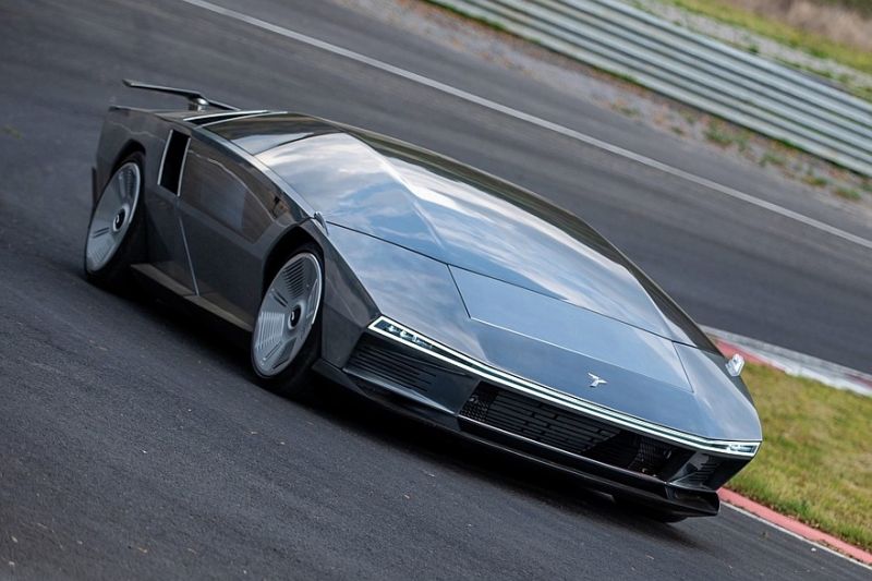 Суперкар Peralta S от Джуджаро отдаёт дань памяти концепту Maserati Boomerang из 1970-х