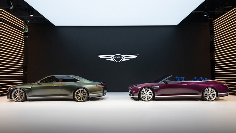 Genesis создал X Gran Coupe и X Gran Convertible на базе флагманского седана G90