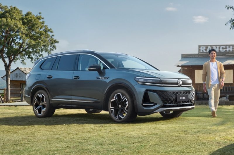 Гигантский кроссовер Volkswagen Talagon перешёл в новое поколение