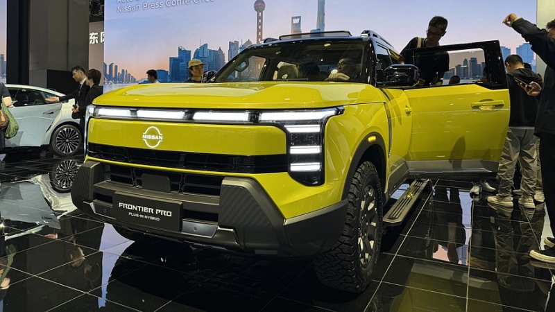 Nissan рассекретил пикап Frontier Pro с plug-in гибридной установкой