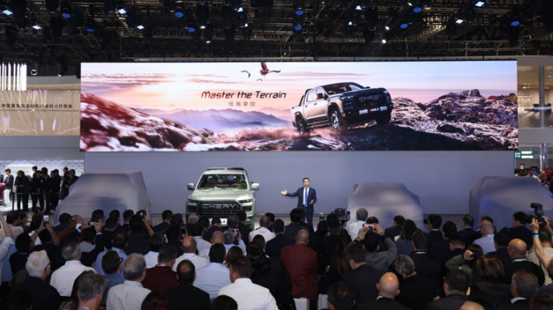 Новый пикап Chery готов побороться за клиентов с Toyota Hilux