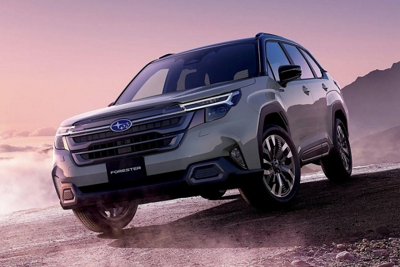 Новый Subaru Forester для Японии отличился начинкой и оснащением