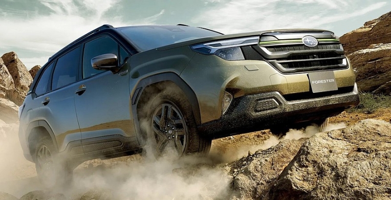 Новый Subaru Forester для Японии отличился начинкой и оснащением