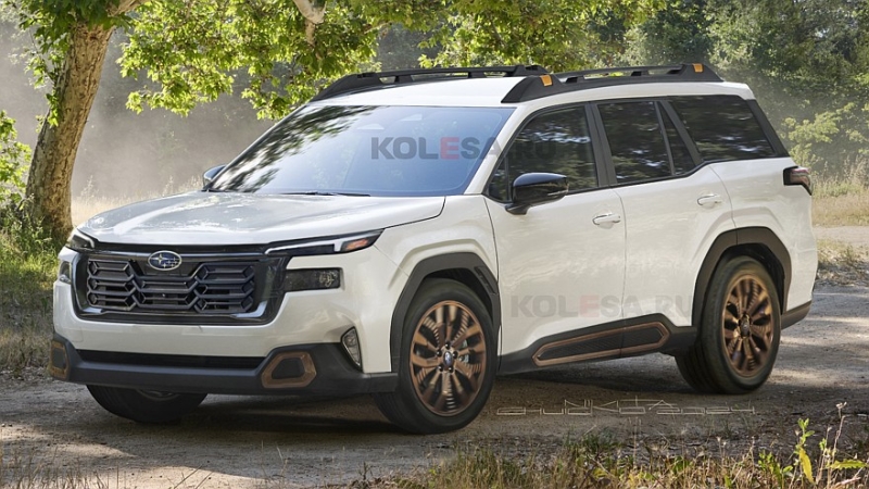 Новый Subaru Outback дебютирует через неделю: суровый характер в угловатом кузове
