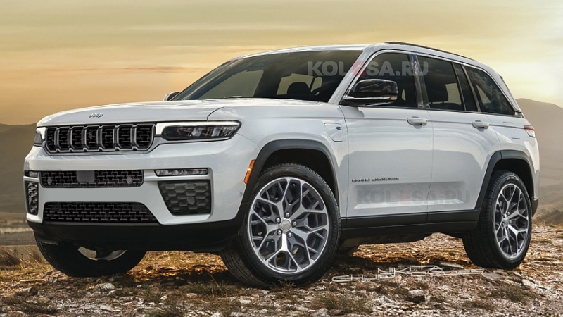 Обновлённый Jeep Grand Cherokee: первые изображения