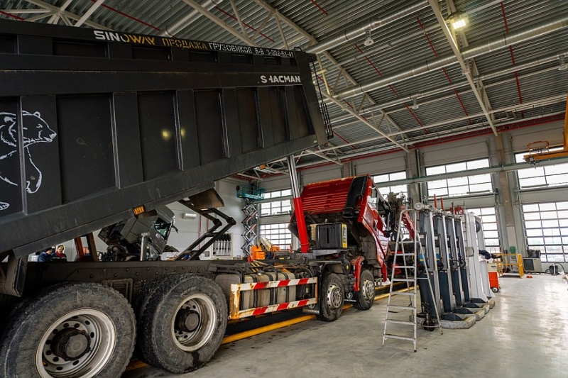 Открытие сервисного центра «Большегруз сервис СПб» для техники Shacman в Санкт-Петербурге