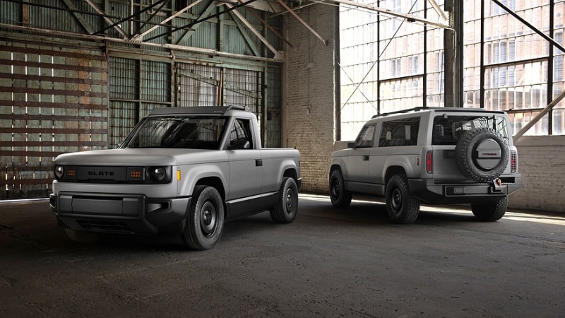 Slate Truck: дешёвый пикап-трансформер, разработанный на деньги Джеффа Безоса
