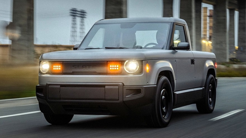 Slate Truck: дешёвый пикап-трансформер, разработанный на деньги Джеффа Безоса