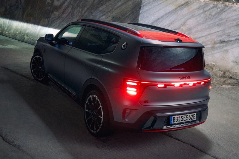 Smart #5 Brabus: полный привод, 646 л.с., 3,8 секунды до «сотни» и высокая цена