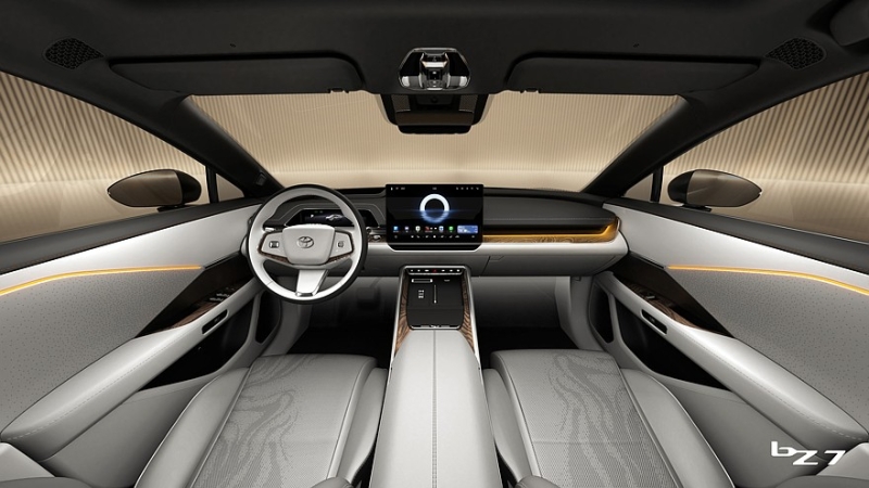 Toyota bZ7 стал новым флагманским седаном китайской линейки бренда