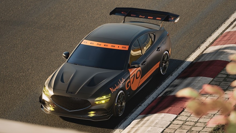 Genesis подготовил трековый седан G70, который мог бы составить конкуренцию BMW M3