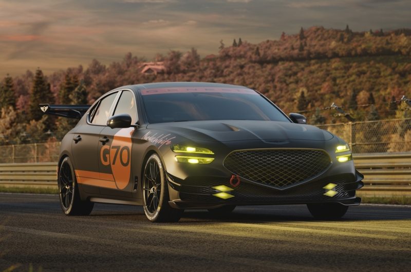 Genesis подготовил трековый седан G70, который мог бы составить конкуренцию BMW M3