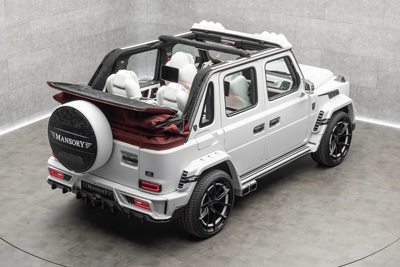 Mansory Speranza: роскошный 820-сильный кабриолет на базе Mercedes-AMG G 63
