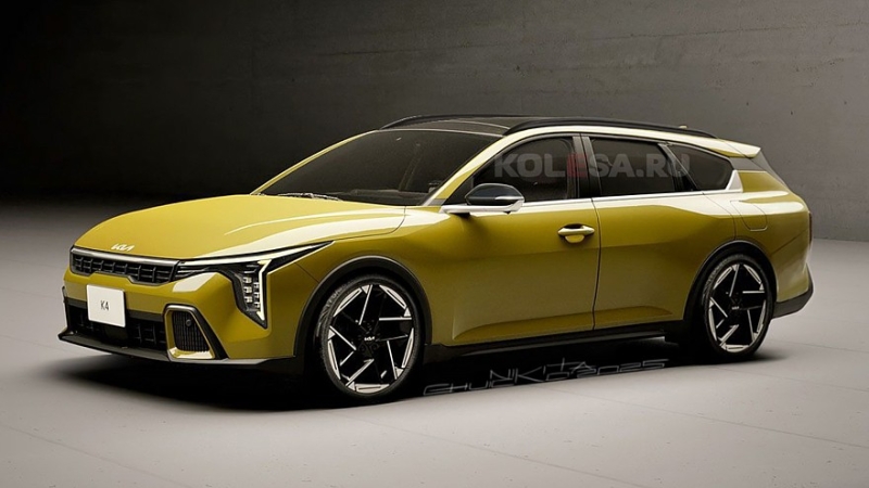 Новый универсал Kia K4: первые изображения