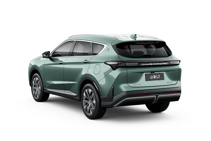Показан большой кроссовер Jetour Shanhai L7 Plus в новом стиле
