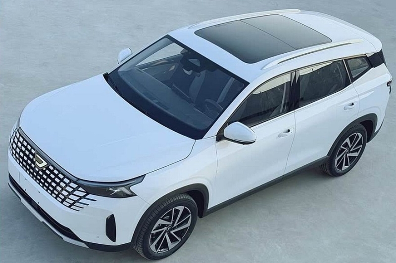 Представленный в России бренд Jetta готовит новый кроссовер VS8: фото без камуфляжа