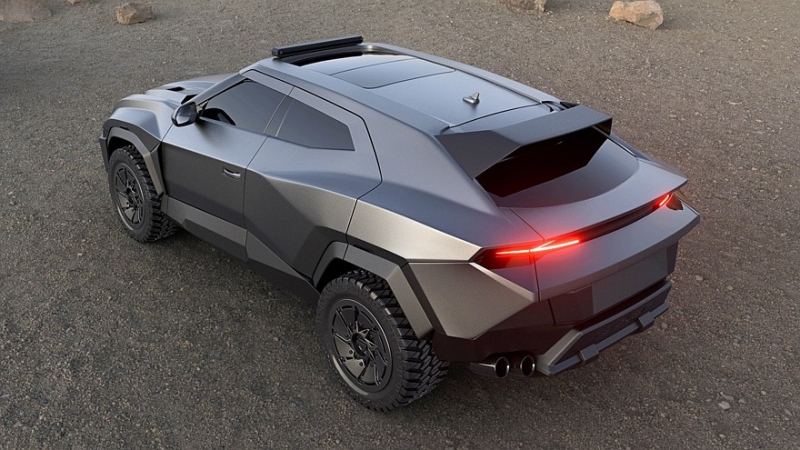 Rezvani Knight: одетый в рыцарские доспехи Lamborghini Urus с форсированным мотором