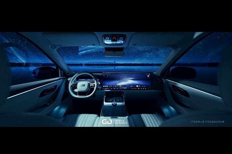 Роскошный кроссовер Geely Galaxy M9 представлен в Европе