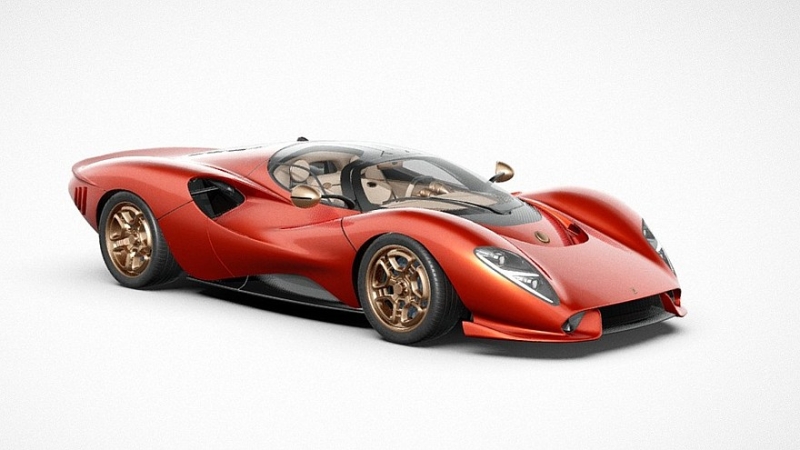 Серийный De Tomaso P72: завораживающие формы, мощный V8 и никаких экранов в салоне