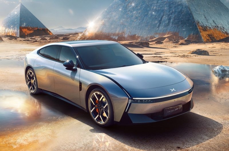 Стильный седан Xpeng P7 второго поколения показал ещё одну фишку на новых фото