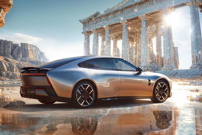 Стильный седан Xpeng P7 второго поколения показал ещё одну фишку на новых фото