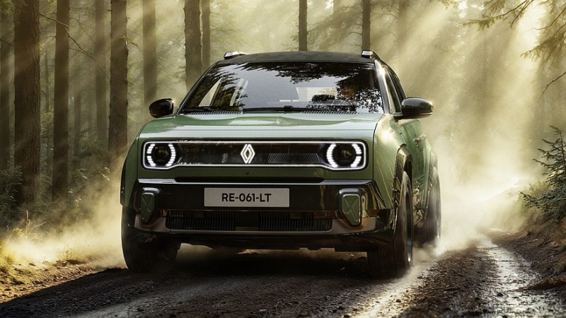 У Renault 4 может появиться версия с полным приводом и увеличенным дорожным просветом