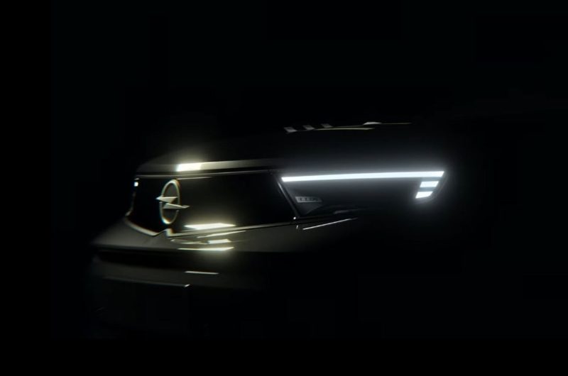 «Заряженный» кроссовер Opel Mokka GSE показался на первых тизерах
