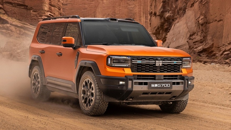 Большой рамный внедорожник Jetour Zongheng G700 готовится к премьере