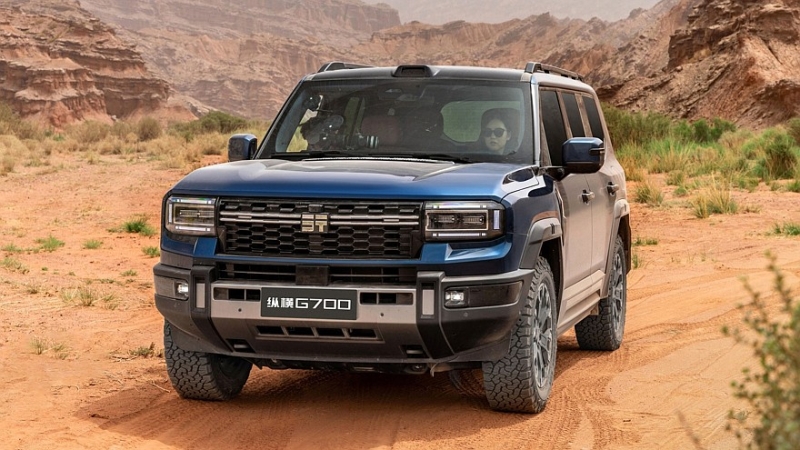 Большой рамный внедорожник Jetour Zongheng G700 готовится к премьере