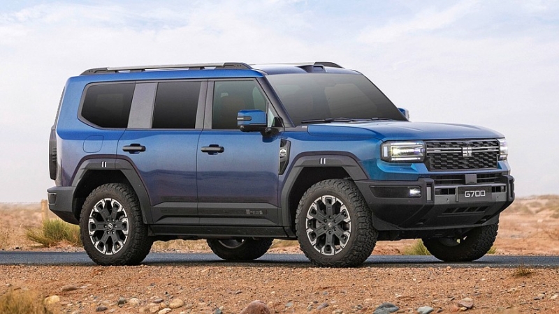 Большой рамный внедорожник Jetour Zongheng G700 готовится к премьере