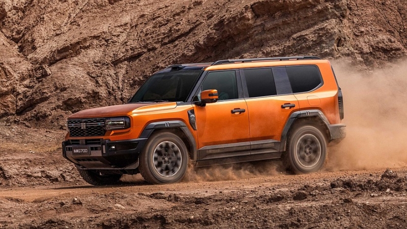 Большой рамный внедорожник Jetour Zongheng G700 готовится к премьере