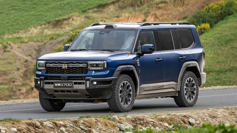 Большой рамный внедорожник Jetour Zongheng G700 готовится к премьере