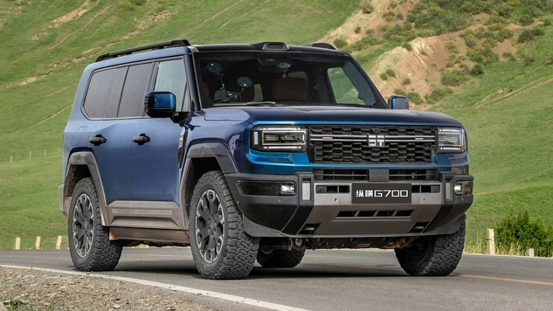 Большой рамный внедорожник Jetour Zongheng G700 готовится к премьере