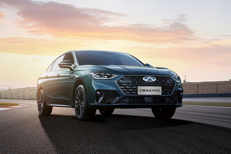 Chery Arrizo 8 Pro с мощным мотором готов к старту продаж: седан отличился внешне